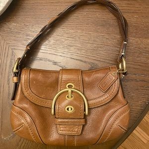 Coach SoHo buckle flap bag